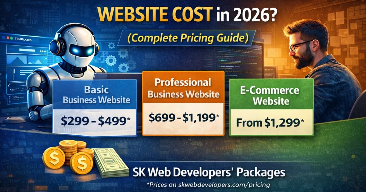 How Much Does a Professional Website Cost in 2026?